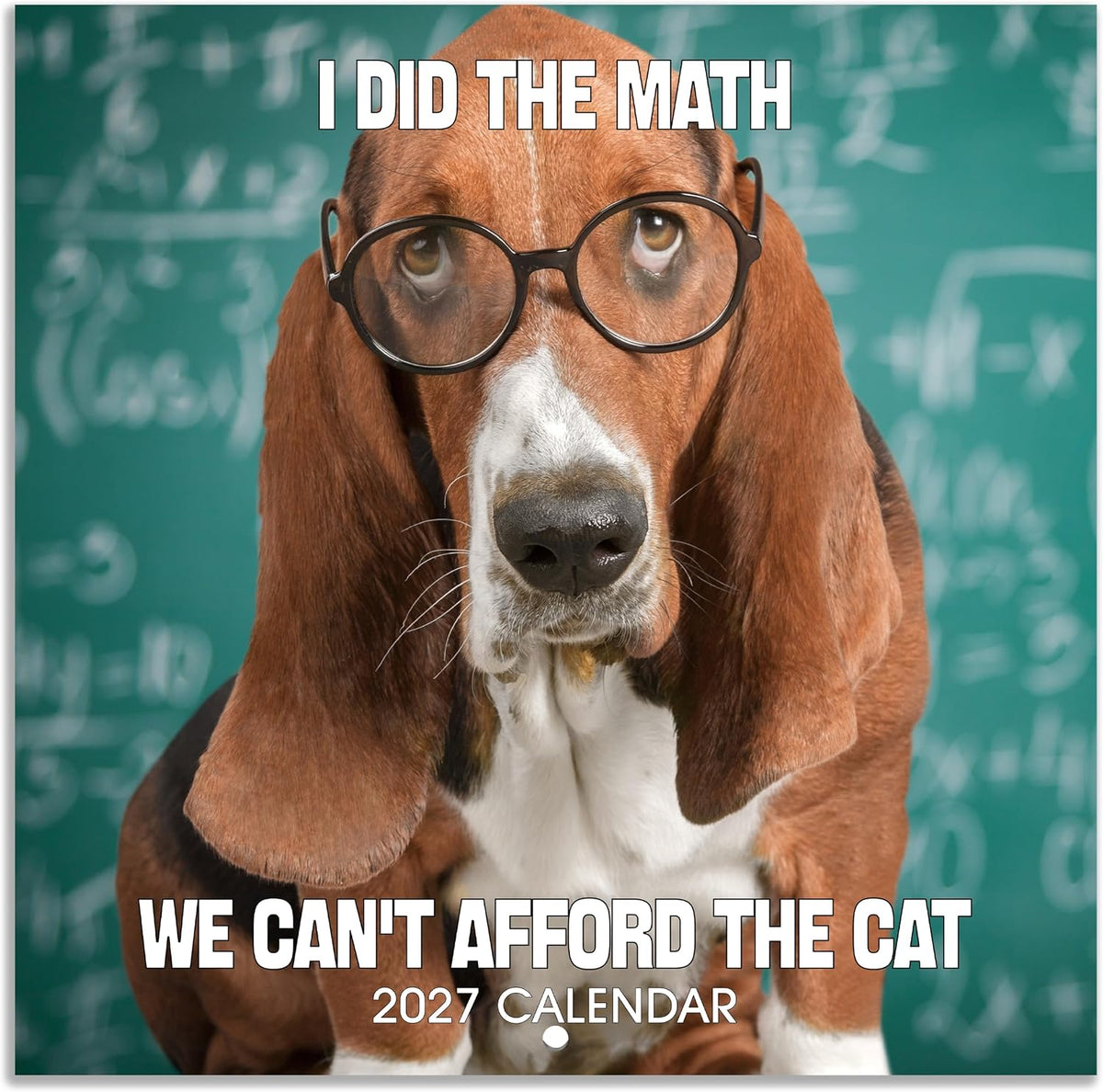 Silly Dogs 18-Month Wall Calendar (Jul 2026 - Dec 2027)